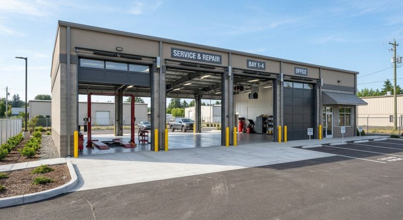 Industrial Garage Construction in North Charleston, SC
