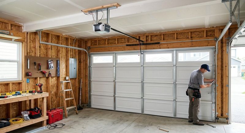 Three Car Garage Installation in Summerville, SC