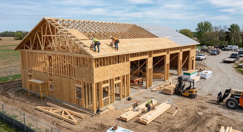Warehouse Garage Construction in North Charleston, SC