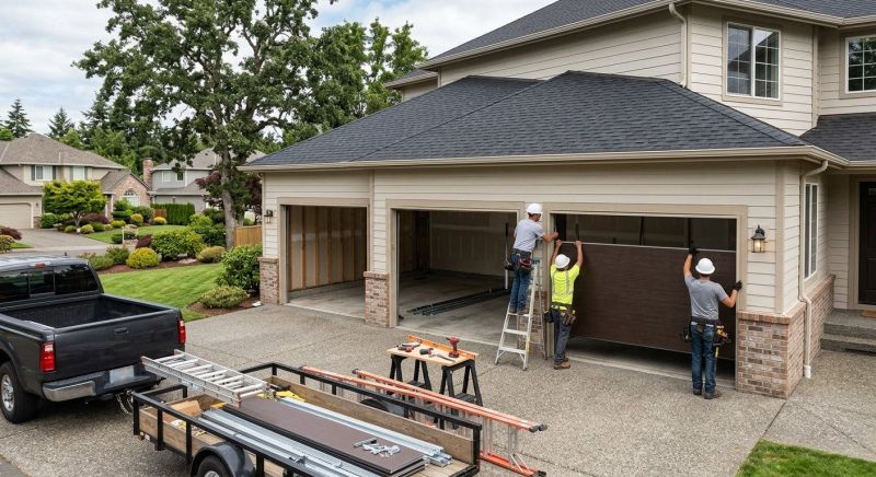 Wood Garage Installation in Las Vegas, NV