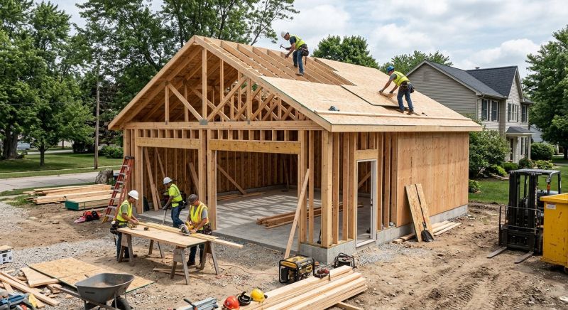 Metal Garage Construction in Cypress, TX